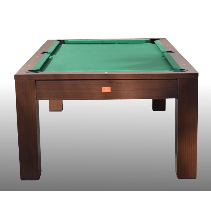 Tavolo Da Biliardo Professionale Avalon 8 Ft Billiard-Royal - Legno Massello 40mm, Panno Scelta, Elastico K-55, Colore Giallo/Verde