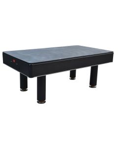 Biliardo FENICE NERO (panno rosso) trasformabile in tavolo da pranzo e ping pong