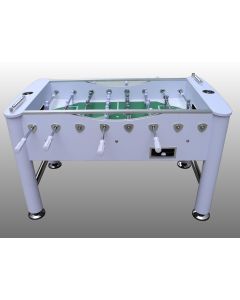 Calcio Balilla GEMINI - aste rientranti - vetro temperato