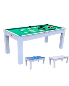 Biliardo ADVANCE MULTI BIANCO (185 cm)