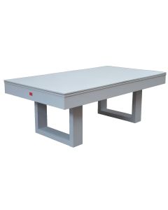 Biliardo Tavolo SENECA BIANCO (214 cm) 3 in 1