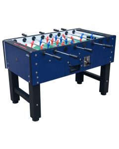Calcio Balilla ARES Navy (gettoniera) - aste telescopiche
