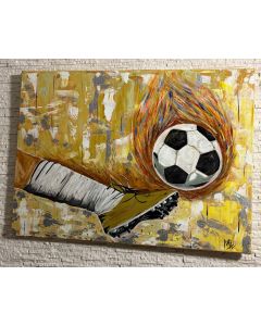Dipinto Il Calcio al Pallone