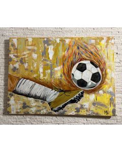 Dipinto Il Calcio al Pallone