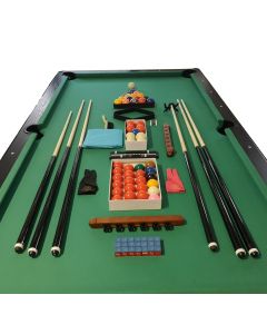 Biliardo ZEUS DE LUXE + Accessori Snooker misure 245 cm full optional