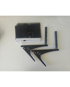 Set rete e reggirete a pinza ENTRY per ping pong regolamentare