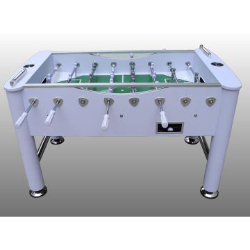 Calcio Balilla GEMINI - aste rientranti - vetro temperato