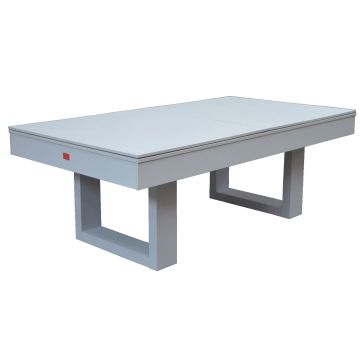 Biliardo Tavolo SENECA BIANCO (214 cm) 3 in 1