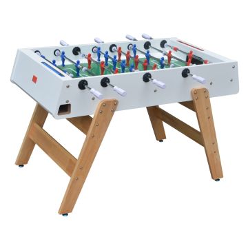 Calcio Balilla Adone BIANCO - aste telescopiche