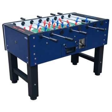 Calcio Balilla ARES Navy (gettoniera) - aste telescopiche