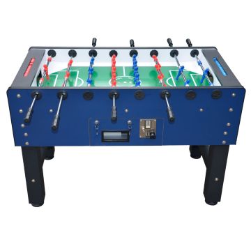 Calcio Balilla ARES Navy (gettoniera) - aste telescopiche