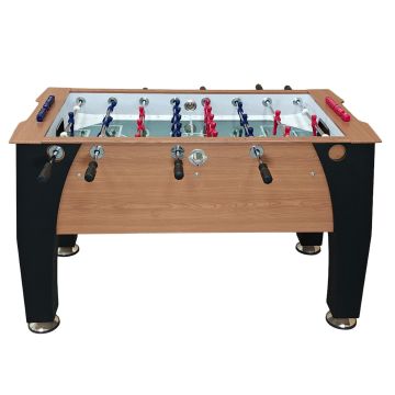 Calcio Balilla BERNABEU - aste rientranti - vetro temperato