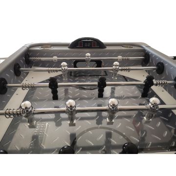 Calcio Balilla FERRARIS - vetro temperato con segnapunti elettronico