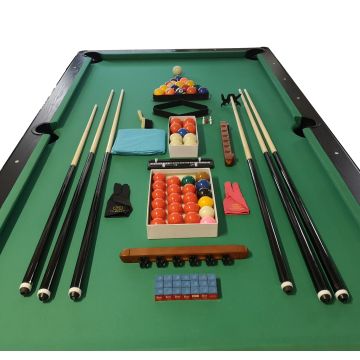 Biliardo ZEUS DE LUXE + Accessori Snooker misure 245 cm full optional
