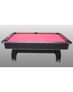Biliardo BLACK NORMAN (panno rosso) (seconda mano) (216 cm)