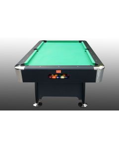 Biliardo BLACK NORMAN LIGHT MULTI trasformabile in tavolo da pranzo e ping pong