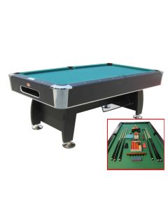 Biliardo BLACK NORMAN DE LUXE + Accessori Snooker full optional