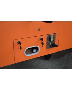 CALCIO BALILLA CENTENARIO ORANGE PER ESTERNO - aste telescopiche (gettoniera)