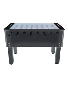 Calcio Balilla Usato APACHES NERO (gettoniera) piano di gioco coperto - aste telescopiche