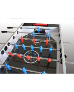 Calcio Balilla professionale PLUTONE - aste telescopiche - vetro temperato