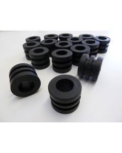 Set Bumpers in Gomma per Calcio Balilla (asta diam.16 mm)