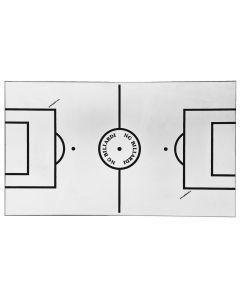 Campo Gioco Calcio Balilla (sfondo:bianco-righe:nere) 1174*698*9mm 
