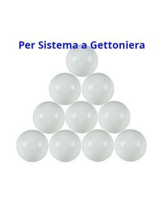 Set 10 Palline Calcio Balilla