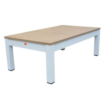 Biliardo GIUNONE BICOLOR (226 cm) trasformabile in tavolo e ping pong