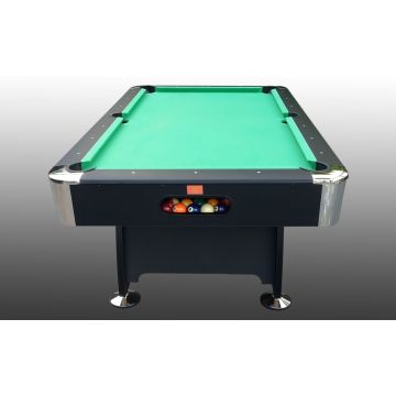 Biliardo BLACK NORMAN LIGHT MULTI trasformabile in tavolo da pranzo e ping pong