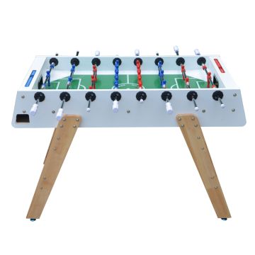 Calcio Balilla ADONE BIANCO - vetro temperato