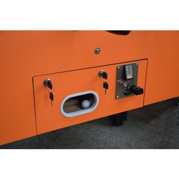 CALCIO BALILLA CENTENARIO ORANGE PER ESTERNO - aste telescopiche (gettoniera)