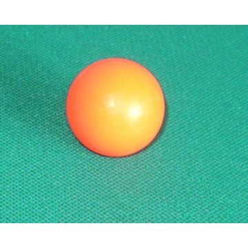 Pallina di colore giallo per calcio balilla