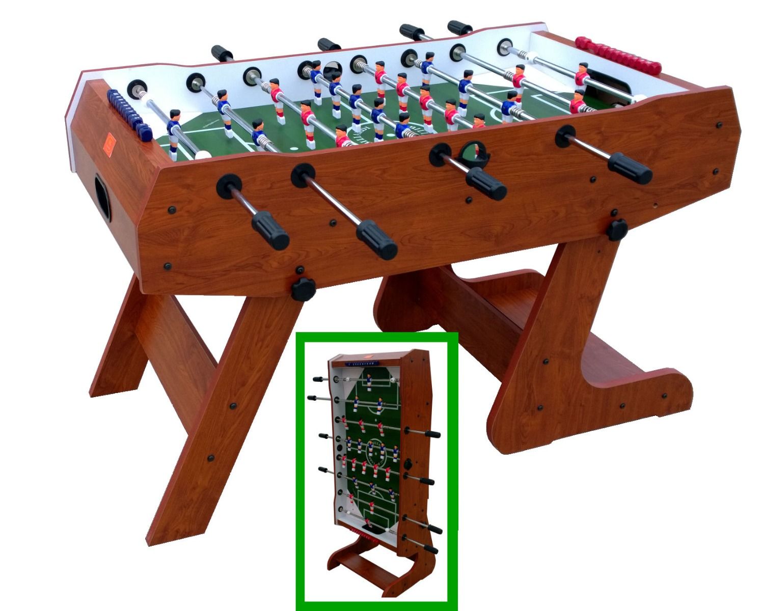 Calcio Balilla OLD TRAFFORD - aste telescopiche